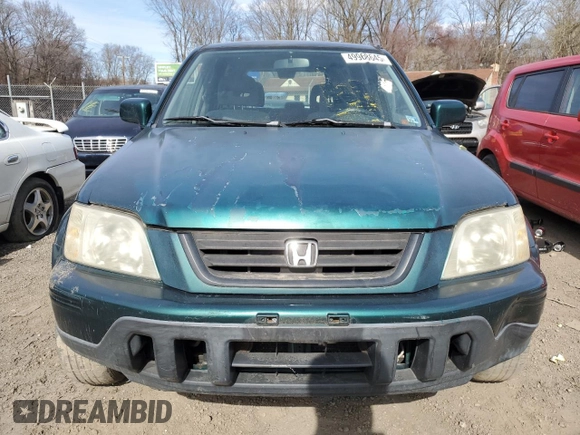 2000 Honda CR-V SE with VIN JHLRD1870YS019282, listed as a Copart auction lot 49968645 with 243,260 mi miles and Salvage Title. Bid and sale history available at carsss.com. Image 5.