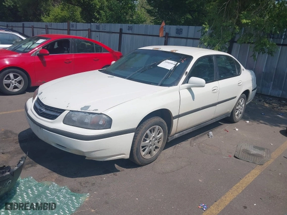 2002 Chevrolet Impala with VIN 2G1WF55K829226918, listed as a IAAI auction lot 39909938 with 133,195 mi miles. Bid and sale history available at carsss.com. Image 2.