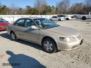 2002 Honda Accord Sdn EX w/Leather with VIN 1HGCG165X2A058875, listed as a Copart auction lot 47393735 with 72,915 mi miles and Salvage Title. Bid and sale history available at carsss.com. Image 4.