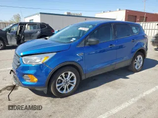 2017 Ford Escape S with VIN 1FMCU0F73HUC10243, listed as a Copart auction lot 57957465 with 79,377 mi miles and Salvage title. Bid and sale history available at DreamBid. Image 1.