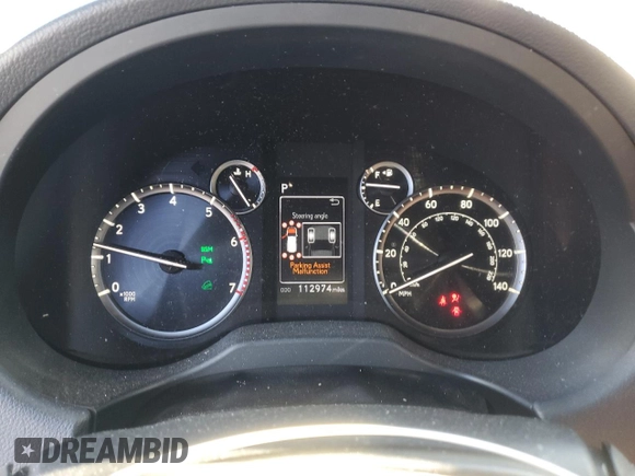 2020 Lexus GX 460 Premium z VIN JTJAM7BX8L5244110, wystawiony jako Copart lot #46240295 z przebiegiem 112 974 mil mil oraz Szkoda całkowita • Salvage title. Historia ofert i sprzedaży dostępna na DreamBid. Obrazek 9.