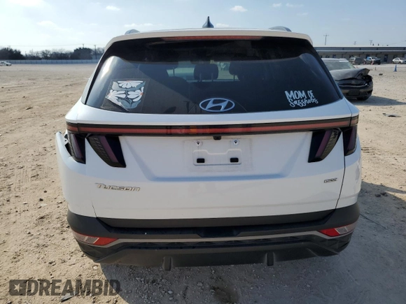 2023 Hyundai Tucson SEL with VIN 5NMJBCAE8PH282294, listed as a Copart auction lot 44503785 with 16,291 mi miles and Salvage Title. Bid and sale history available at carsss.com. Image 6.
