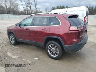 2019 Jeep Cherokee Latitude Plus with VIN 1C4PJMLX1KD250905, listed as a Copart auction lot 54446165 with 83,737 mi miles and Salvage title. Bid and sale history available at DreamBid. Image 2.