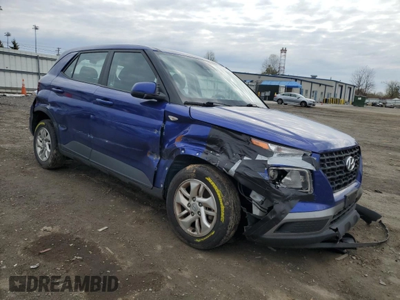 2021 Hyundai Venue SE with VIN KMHRB8A38MU066282, listed as a Copart auction lot 53087095 with 92,466 mi miles and Salvage Title. Bid and sale history available at DreamBid. Image 4.