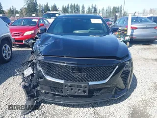 2025 Cadillac CT5 Sport with VIN 1G6DP5RK0S0109112, listed as a IAAI auction lot 41955382 with 5,107 mi miles and . Bid and sale history available at DreamBid. Image 12.