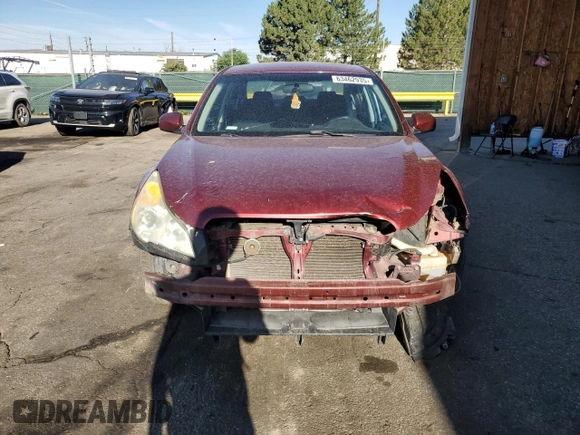2011 Subaru Legacy Prem с VIN 4S3BMCB6XB3215564, выставлен на аукционе Copart как лот 63462935 с пробегом 163 844 миль миль и На запчасти • Non repairable. История ставок и продаж доступна на DreamBid. Изображение 5.