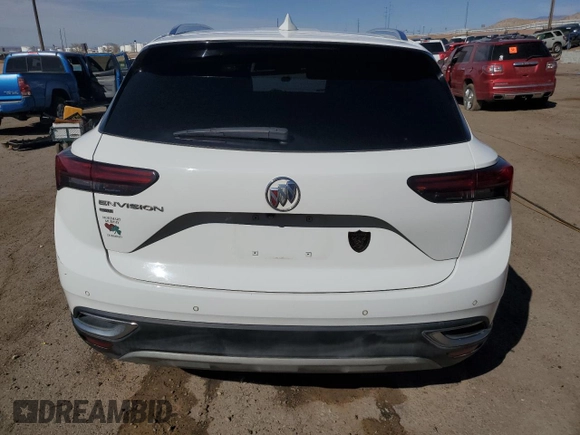 2022 Buick Envision Essence with VIN LRBFZPR47ND031386, listed as a Copart auction lot 48136765 with 97,120 mi miles and Salvage Title. Bid and sale history available at carsss.com. Image 6.