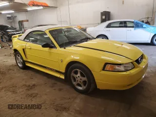 2003 Ford Mustang Deluxe with VIN 1FAFP44473F398549, listed as a Copart auction lot 56190165 with 135,386 mi miles and Salvage title. Bid and sale history available at DreamBid. Image 4.