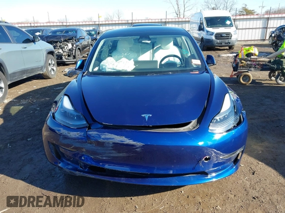 2023 Tesla Model 3 Long Range with VIN 5YJ3E1EB5PF623706, listed as a IAAI auction lot 41321269 with 21,081 mi miles and . Bid and sale history available at DreamBid. Image 12.