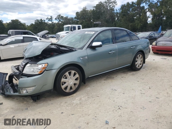 2008 Ford Taurus Limited with VIN 1FAHP25W38G133707, listed as a Copart auction lot 74853624 with 131,036 mi miles and Salvage Title. Bid and sale history available at carsss.com. Image 1.