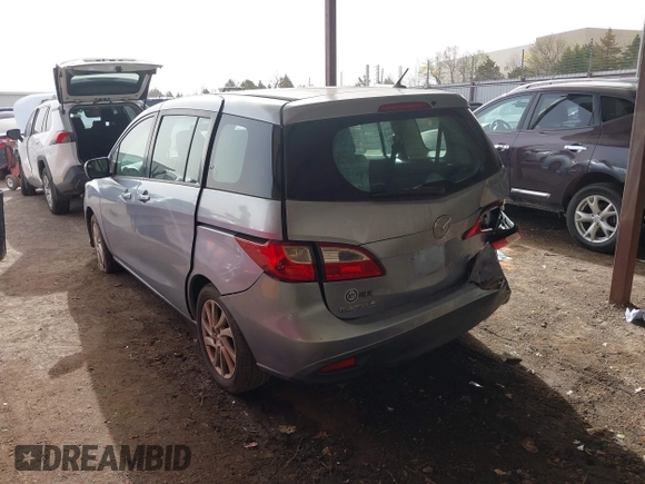 2012 Mazda 5 Sport with VIN JM1CW2BL0C0112218, listed as a IAAI auction lot 41806083 with 183,197 mi miles and . Bid and sale history available at carsss.com. Image 3.