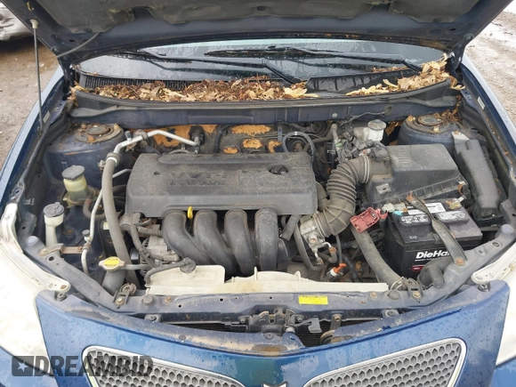 2005 Pontiac Vibe with VIN 5Y2SL63815Z458444, listed as a IAAI auction lot 42168014 with 156,235 mi miles and . Bid and sale history available at DreamBid. Image 10.