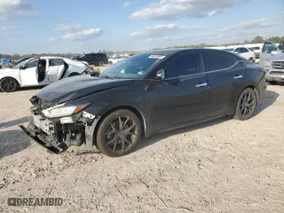 2020 Nissan Maxima SL with VIN 1N4AA6DV4LC373559, listed as a Copart auction lot 48618565 with 87,850 mi miles and Salvage Title. Bid and sale history available at carsss.com. Image 1.