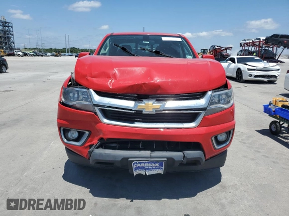 2019 Chevrolet Colorado 2WD LT with VIN 1GCGSCEN0K1106489, listed as a Copart auction lot 56963225 with 123,823 mi miles and Salvage title. Bid and sale history available at DreamBid. Image 5.