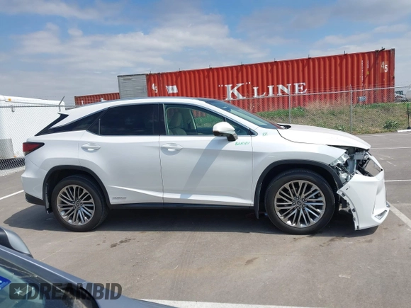 2022 Lexus RX 450h с VIN 2T2JGMDA1NC076975, выставлен на аукционе IAAI как лот 42030488 с пробегом 31 665 миль миль и . История ставок и продаж доступна на DreamBid. Изображение 14.