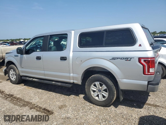 2015 Ford F-150 XLT with VIN 1FTEW1EP2FKD75675, listed as a Copart auction lot 55873515 with 163,367 mi miles and Salvage title. Bid and sale history available at DreamBid. Image 2.