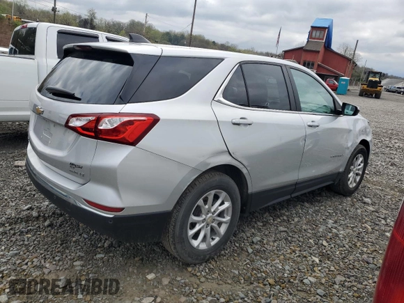 2021 Chevrolet Equinox LT with VIN 3GNAXTEV1MS162263, listed as a Copart auction lot 53458265 with 194,608 mi miles and Clean Title. Bid and sale history available at DreamBid. Image 3.