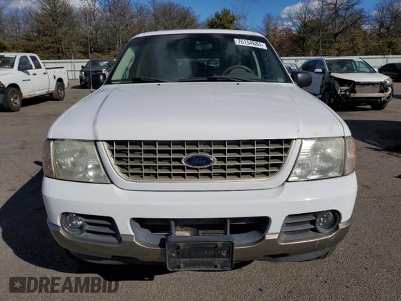2003 Ford Explorer Eddie Bauer with VIN 1FMZU74K33UA69290, listed as a Copart auction lot 76154684 with 117,928 mi miles and Clean title. Bid and sale history available at DreamBid. Image 5.