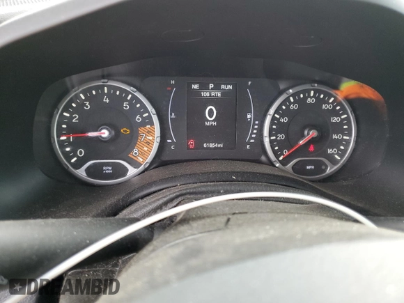 2020 Jeep Renegade Sport with VIN ZACNJAAB7LPL71628, listed as a Copart auction lot 50883875 with 61,854 mi miles and Salvage Title. Bid and sale history available at carsss.com. Image 9.
