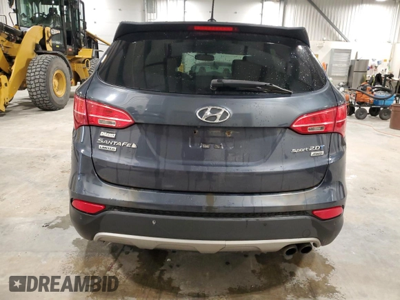2013 Hyundai Santa Fe Sport z VIN 5XYZUDLAXDG084447, wystawiony jako Copart lot #58238625 z przebiegiem 249 940 mil mil oraz Czysty tytuł • Clean title. Historia ofert i sprzedaży dostępna na DreamBid. Obrazek 6.