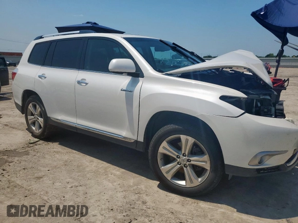 2012 Toyota Highlander Limited с VIN 5TDDK3EH1CS175063, выставлен на аукционе Copart как лот 58625125 с пробегом Не указан миль и Списание • Salvage title. История ставок и продаж доступна на DreamBid. Изображение 4.