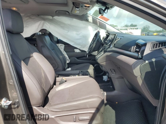 2019 Honda Odyssey Elite z VIN 5FNRL6H90KB027207, wystawiony jako Copart lot #60265905 z przebiegiem 69 313 mil mil oraz Szkoda całkowita • Salvage title. Historia ofert i sprzedaży dostępna na DreamBid. Obrazek 7.