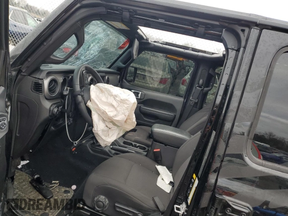 2023 Jeep Wrangler Sport Altitude with VIN 1C4HJXDN6PW525828, listed as a Copart auction lot 87888005 with Not Provided miles and Salvage Title. Bid and sale history available at DreamBid. Image 7.