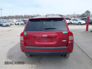 2012 Jeep Compass Latitude with VIN 1C4NJCEB5CD579045, listed as a IAAI auction lot 41863820 with 118,282 mi miles and . Bid and sale history available at carsss.com. Image 16.