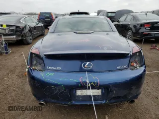 2003 Lexus SC 430 with VIN JTHFN48YX30048301, listed as a Copart auction lot 78778544 with 153,872 mi miles and Salvage Title. Bid and sale history available at DreamBid. Image 6.