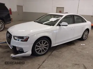 2016 Audi A4 Premium Plus with VIN WAUFFAFL5GN006323, listed as a IAAI auction lot 41299095 with 106,166 mi miles. Bid and sale history available at carsss.com. Image 2.