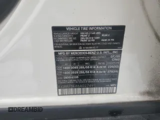 2006 Mercedes-Benz M 500 z VIN 4JGBB75E46A027491, wystawiony jako Copart lot #45948885 z przebiegiem 109 812 mil mil oraz Szkoda całkowita • Salvage title. Historia ofert i sprzedaży dostępna na DreamBid. Obrazek 14.