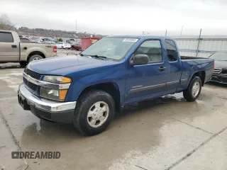 2005 Chevrolet Colorado LS Z85 with VIN 1GCCS196758216389, listed as a Copart auction lot 45340965 with 124,533 mi miles and Salvage title. Bid and sale history available at DreamBid. Image 1.