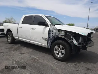 2019 Ram 1500 Lone Star with VIN 1C6RR6TT8KS689337, listed as a Copart auction lot 58378655 with 36,946 mi miles and Salvage title. Bid and sale history available at DreamBid. Image 4.