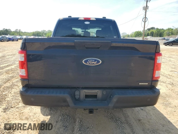 2021 Ford F-150 XL with VIN 1FTEW1CP3MKE99938, listed as a Copart auction lot 49591245 with 78,855 mi miles and Salvage Title. Bid and sale history available at carsss.com. Image 6.