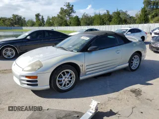 2001 Mitsubishi Eclipse GT with VIN 4A3AE85H41E133199, listed as a Copart auction lot 76689964 with 0 mi miles and Salvage Title. Bid and sale history available at carsss.com. Image 1.