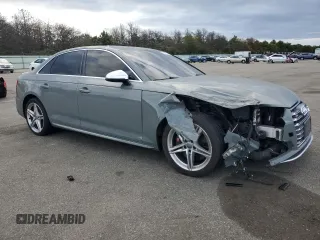 2019 Audi S4 Premium Plus with VIN WAUB4AF40KA028405, listed as a Copart auction lot 72173754 with 96,904 mi miles and Salvage Title. Bid and sale history available at carsss.com. Image 4.