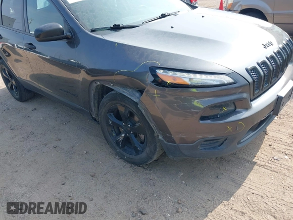 2017 Jeep Cherokee Altitude z VIN 1C4PJLAB9HW623297, wystawiony jako IAAI lot #42313357 z przebiegiem 220 795 mil mil oraz . Historia ofert i sprzedaży dostępna na DreamBid. Obrazek 6.