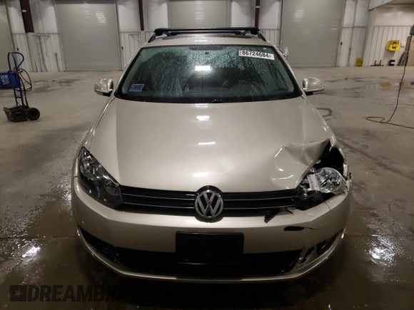 2014 Volkswagen Jetta TDI w/Sunroof & Nav with VIN 3VWPL7AJ0EM611721, listed as a Copart auction lot 86724684 with 127,030 mi miles and Salvage title. Bid and sale history available at DreamBid. Image 5.