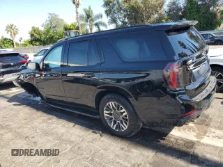 2025 Chevrolet Tahoe Z71 with VIN 1GNS6PRD8SR202788, listed as a Copart auction lot 63323005 with 14,824 mi miles and Clean title. Bid and sale history available at DreamBid. Image 2.