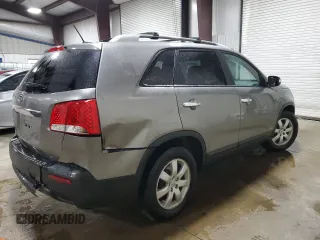 2012 Kia Sorento LX with VIN 5XYKTDA22CG250037, listed as a Copart auction lot 48938025 with 79,451 mi miles and Salvage Title. Bid and sale history available at carsss.com. Image 3.