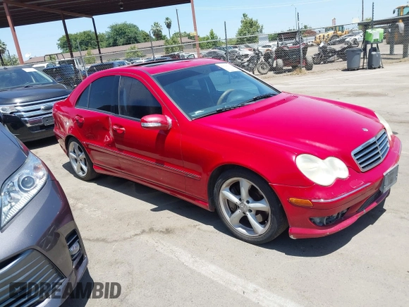 2006 Mercedes-Benz C 230 Sport z VIN WDBRF52H76A911207, wystawiony jako IAAI lot #42520213 z przebiegiem 238 202 mil mil oraz . Historia ofert i sprzedaży dostępna na DreamBid. Obrazek 1.