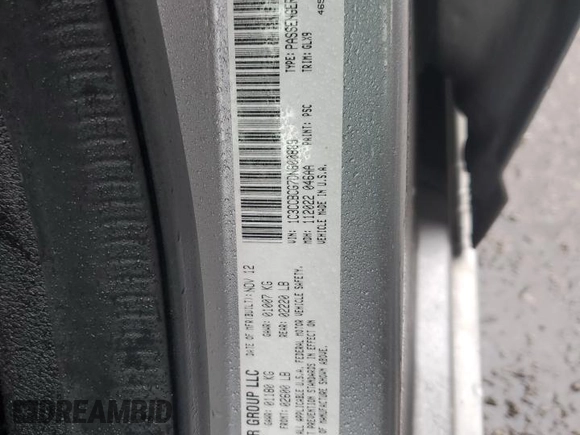 2013 Chrysler 200 Limited with VIN 1C3CCBCG7DN600889, listed as a Copart auction lot 46275575 with 124,263 mi miles and Salvage Title. Bid and sale history available at carsss.com. Image 14.