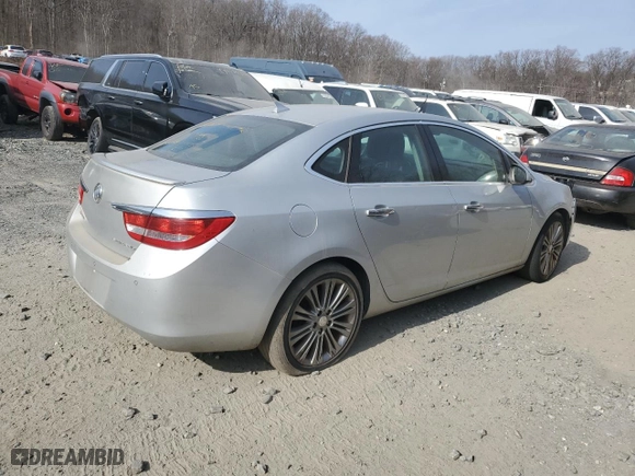 2013 Buick Verano Leather Group with VIN 1G4PS5SK5D4122559, listed as a Copart auction lot 48142785 with 0 mi miles and Salvage Title. Bid and sale history available at carsss.com. Image 3.