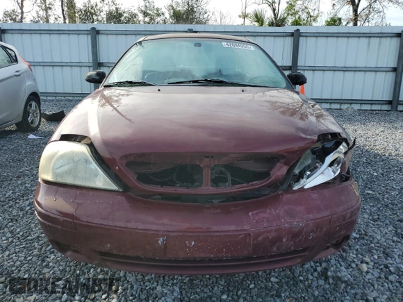 2005 Mercury Sable LS with VIN 1MEFM55S65A621703, listed as a Copart auction lot 42694955 with 176,644 mi miles and Salvage Title. Bid and sale history available at DreamBid. Image 5.
