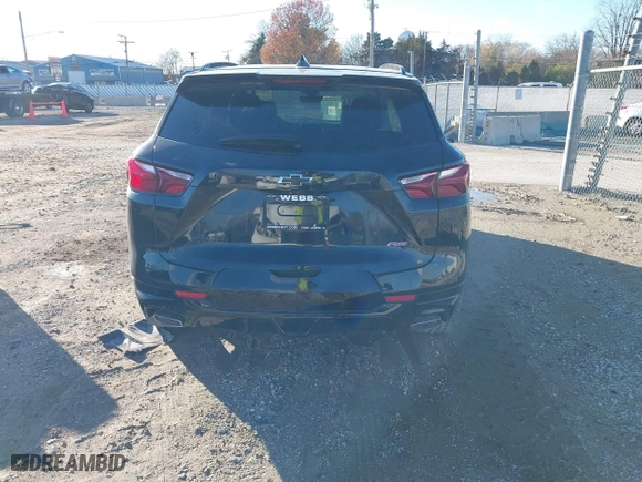 2019 Chevrolet Blazer RS with VIN 3GNKBERS2KS694858, listed as a IAAI auction lot 40856156 with 67,306 mi miles. Bid and sale history available at carsss.com. Image 16.