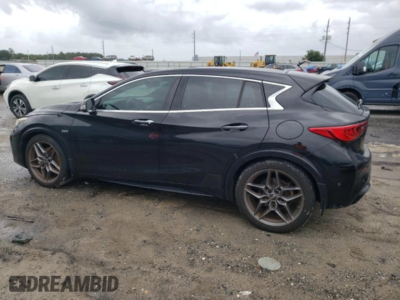 2017 Infiniti QX30 Sport with VIN SJKCH5CP4HA015292, listed as a Copart auction lot 71098904 with 0 mi miles and Salvage Title. Bid and sale history available at carsss.com. Image 2.