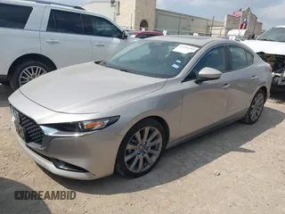 2024 Mazda 3 2.5 S Preferred with VIN 3MZBPACMXRM414340, listed as a IAAI auction lot 42134789 with 28,038 mi miles. Bid and sale history available at carsss.com. Image 2.