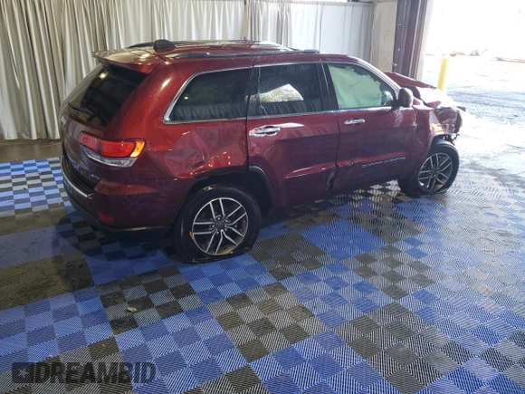 2022 Jeep Grand Cherokee WK Limited with VIN 1C4RJFBG0NC138242, listed as a Copart auction lot 83306274 with 0 mi miles and Non Repairable. Bid and sale history available at carsss.com. Image 3.