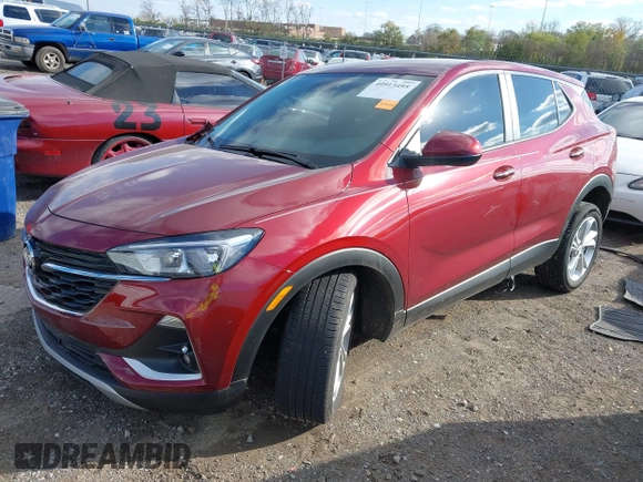 2023 Buick Encore GX Preferred with VIN KL4MMCSL1PB139206, listed as a IAAI auction lot 40913495 with 20,140 mi miles and . Bid and sale history available at DreamBid. Image 18.