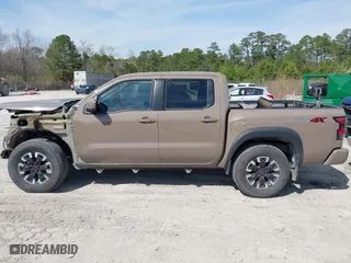 2023 Nissan Frontier PRO-4X with VIN 1N6ED1EKXPN620732, listed as a IAAI auction lot 41839561 with 27,496 mi miles. Bid and sale history available at carsss.com. Image 15.